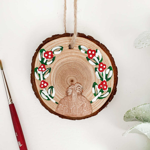 Painted pet ornament