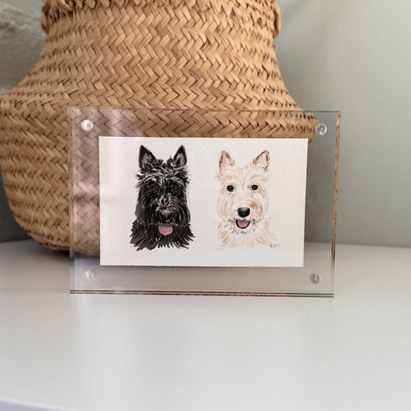 Mini Watercolor Portraits