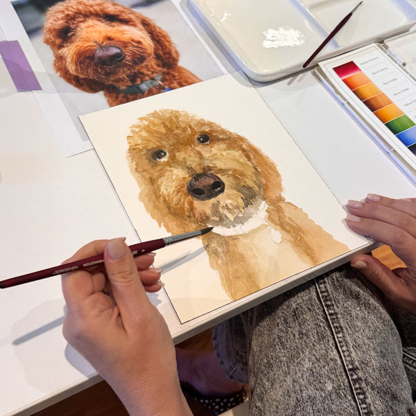 Watercolor Paint Your Pet