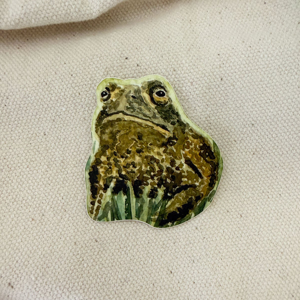 Majestic Toad of the Forest Sticker
