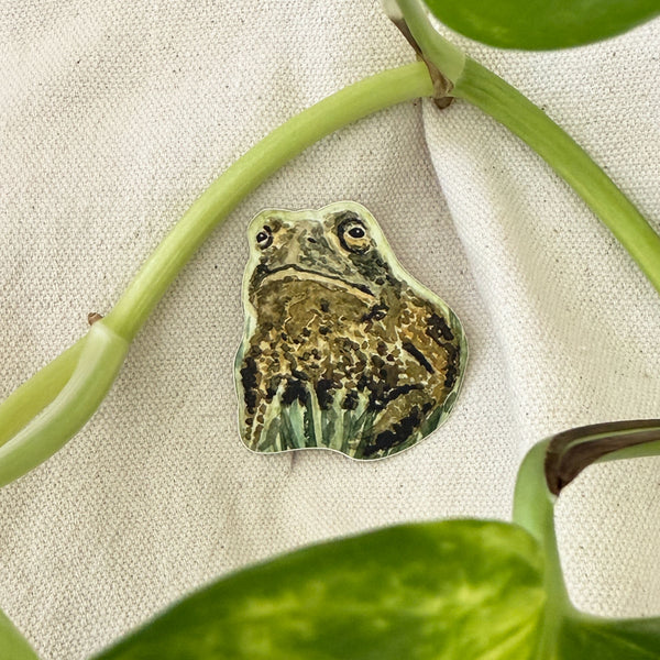 Majestic Toad of the Forest Sticker
