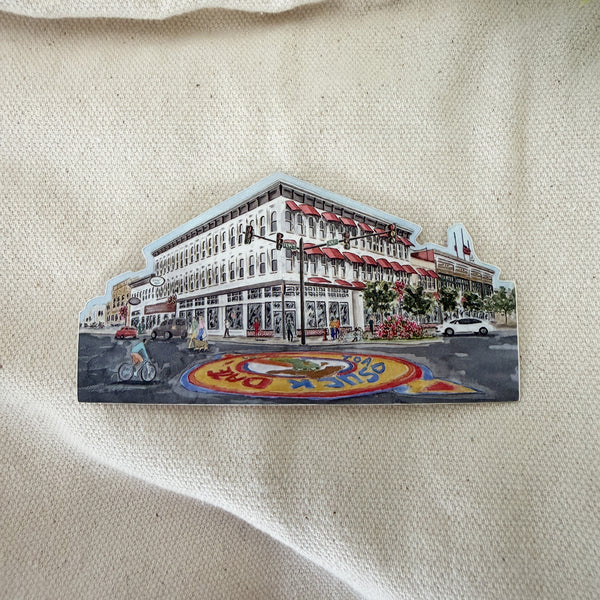 Downtown Conway, Arkansas Sticker