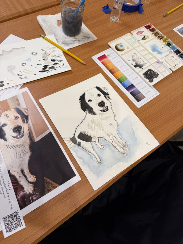 Watercolor Paint Your Pet