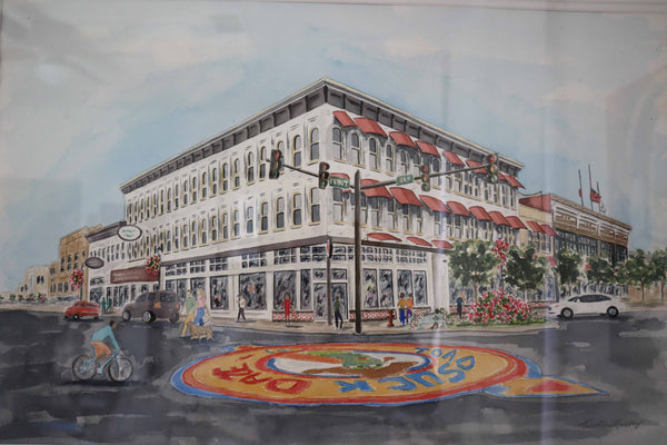 "Downtown Conway" - Original Painting