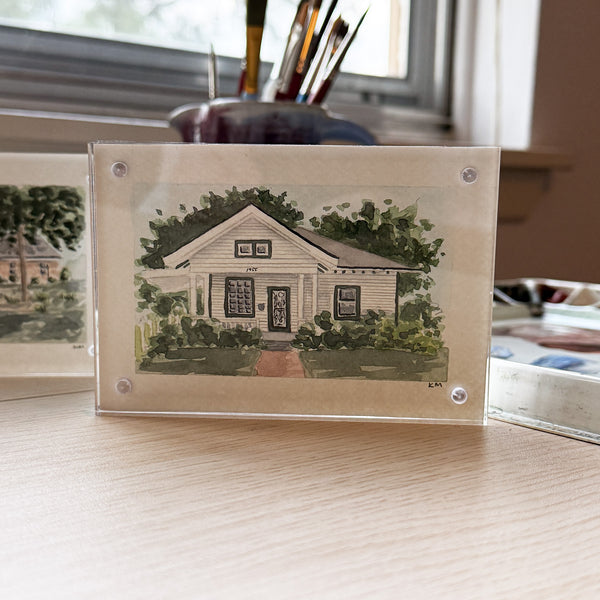 Mini Watercolor Portraits