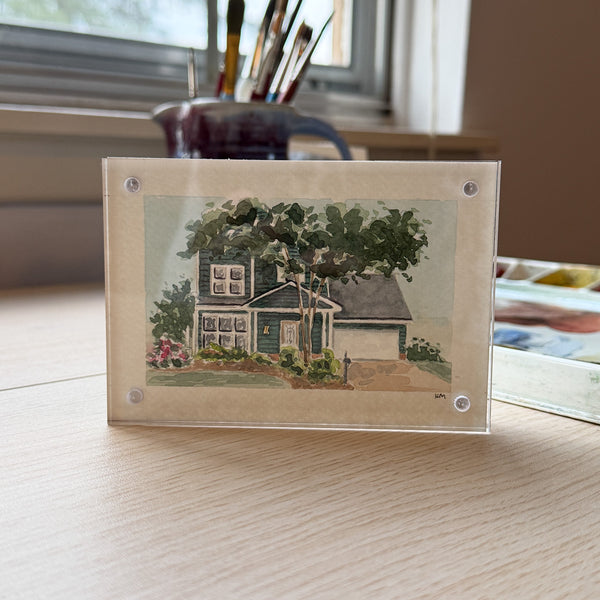 Mini Watercolor Portraits
