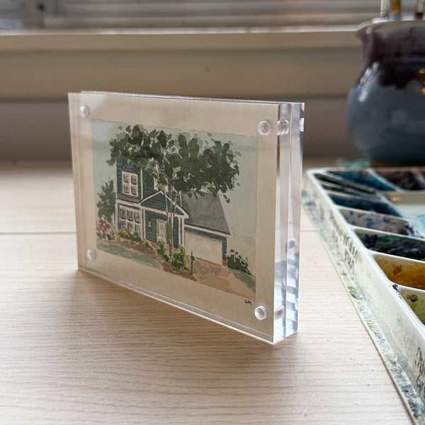 Mini Watercolor Portraits