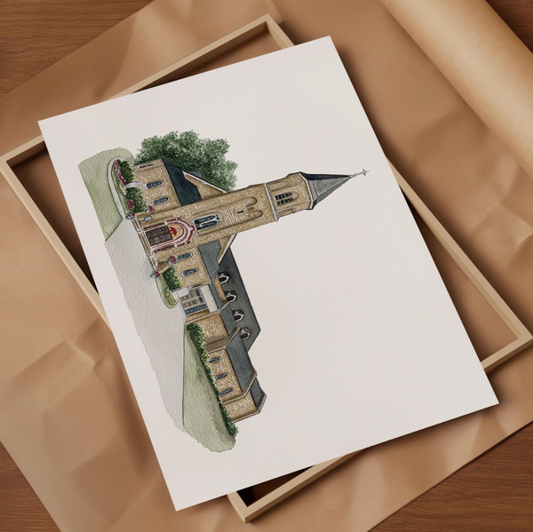 St. Joseph's Catholic Church Art Print