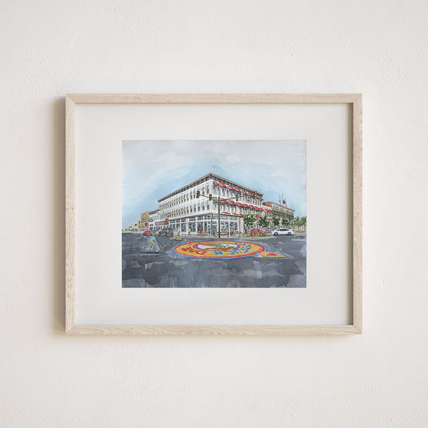 Downtown Conway, Arkansas Print