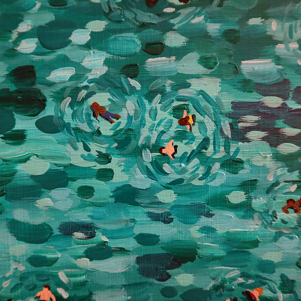 "Swimmers" - 12x16 Original Painting