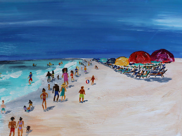 "Beach Day" - 9x12 Original Painting