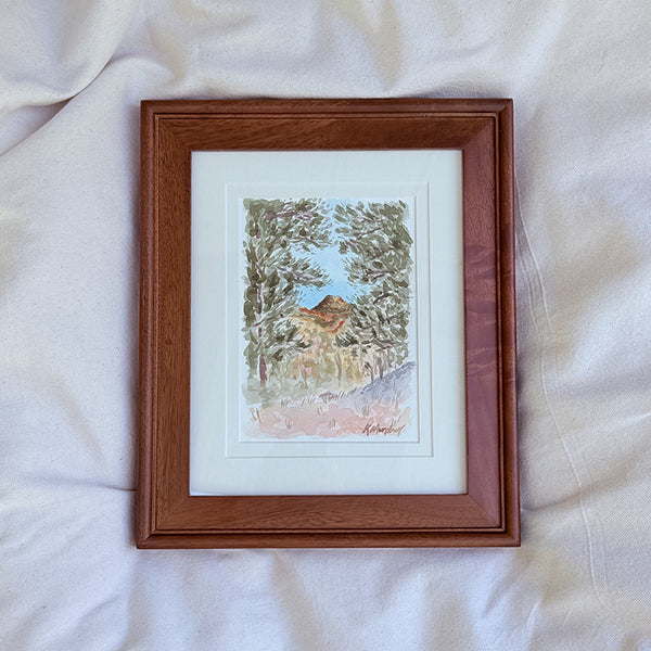 "Pinnacle Mountain in Autumn" - Original Painting