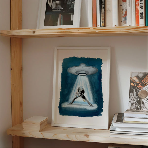 Tom DeLonge Alien Abduction Art Print