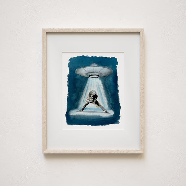 Tom DeLonge Alien Abduction Art Print